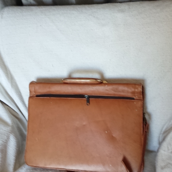 Yves Saint Laurent Bags Vintage Yves Saint Laurent Mens Bag Briefcase Tan Poshmark